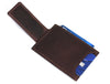 Sestao Leather Minimalist Money Clip Wallet -Walnut Brown