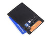 Sestao Leather Minimalist Money Clip Wallet - Raven Black