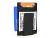 Sestao Leather Minimalist Money Clip Wallet - Raven Black