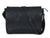 Savona Leather Messenger Bag - Raven Black