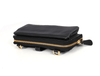 Memphis Hand Tooled Leather Clutch - Raven - Aaron Leather Goods Inc