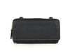 Memphis Hand Tooled Leather Clutch - Raven - Aaron Leather Goods Inc
