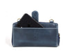 Memphis Hand Tooled Leather Clutch - Royal - Aaron Leather Goods Inc