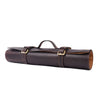 Minimal Leather Knife Roll Bag – Handmade Chef Tool Carrier - Aaron Leather Goods Inc