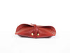 Nantes Leather Eyewear Case - Distressed Red