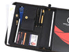 Austin Leather Organizer - Raven Black