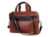 Brooklyn Leather Office Bag - Lux Tan - Aaron Leather Goods 