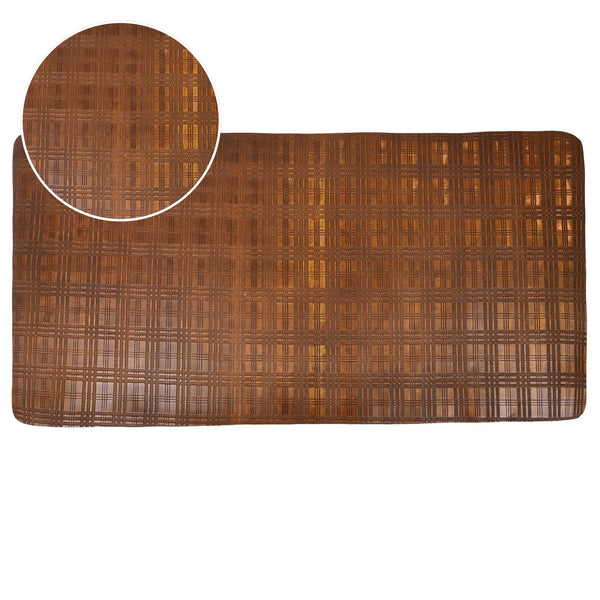 Premium Full Grain Leather Desk Mat 32 x 16 Inch – Handmade Office Desk Matt - Aaron Leather Goods Inc