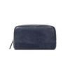 Premium Full - Grain Leather Toiletry Pouch in Classic Blue - Aaron Leather Goods