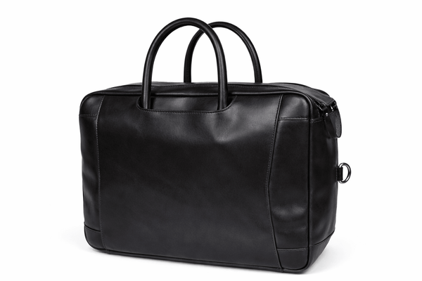 Premium Leather Briefcase Bag - Aaron Leather Goods Inc