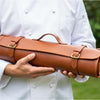 Premium Leather Knife Roll Bag for Chefs | Aaron Leather Goods USA - Aaron Leather Goods