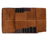 Premium Leather Knife Roll Bag with Handle – Handmade Tool Organizer Roll - Aaron Leather Goods Inc