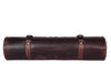 Premium Leather Knife Roll Bag with Handle – Handmade Tool Organizer Roll - Aaron Leather Goods Inc