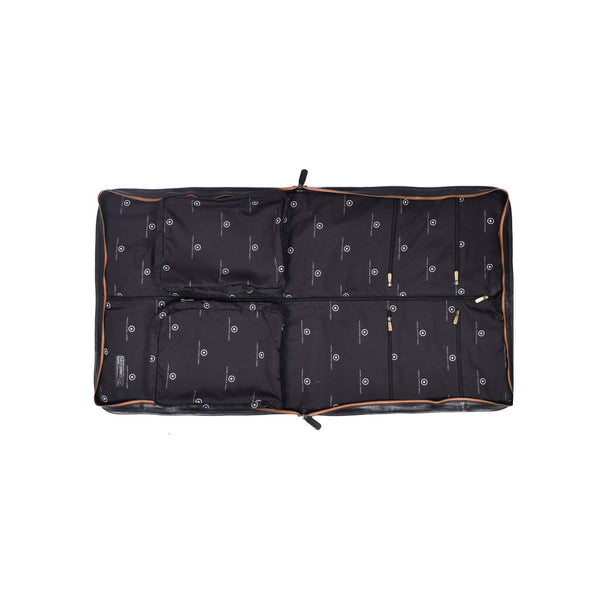 Premium Leather Laptop Briefcase in Green & Black - Aaron Leather Goods