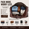 Vintage Leather Duffle Bag – LH-TB-161 - Brown