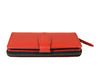 Raleigh Hand Tooled Leather Clutch - Currant - Aaron Leather Goods Inc