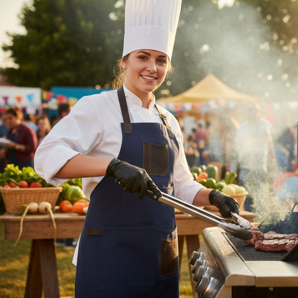 Rogue Leather Canvas Apron - Aaron Leather Goods