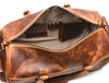 Pamplona Leather Duffle bag - Caramel Brown