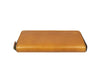 Tucson Hand Tooled Leather Clutch - Caramel - Aaron Leather Goods Inc
