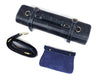 Tuscania Leather Knife Roll - Seaweed Green - Aaron Leather Goods