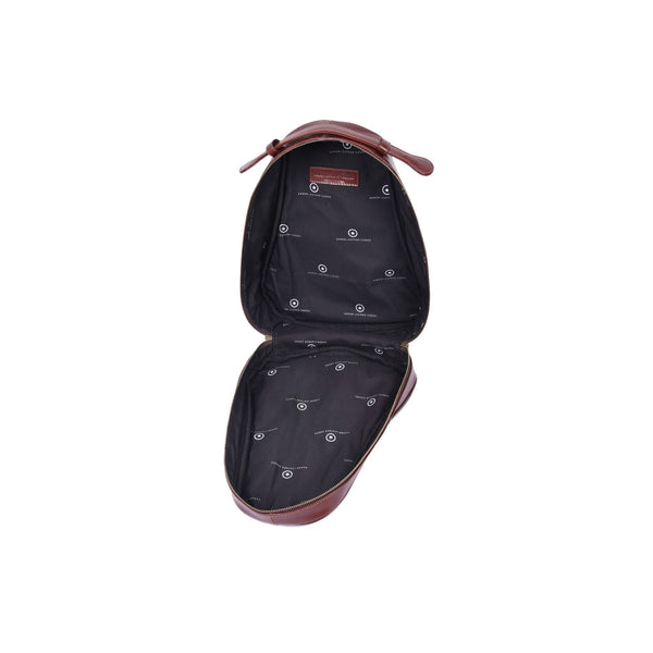 Two - Tone Premium Leather Shoe Bag - Aaron Leather Goods