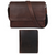 Boulder Leather Messenger Bag & Organizer Combo - Walnut