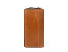 Victoria Leather Clutch - Caramel - Aaron Leather Goods Inc