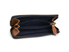 Victoria Leather Clutch - Caramel - Aaron Leather Goods Inc