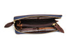 Victoria Leather Clutch - Walnut Brown - Aaron Leather Goods Inc