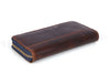 Victoria Leather Clutch - Walnut Brown - Aaron Leather Goods Inc