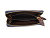 Victoria Leather Clutch - Walnut Brown - Aaron Leather Goods Inc