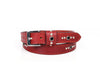 Vintage Full Grain Leather Backpack & Studded Leather Belt Gift Set for Men and Women - Aaron Leather Goods Inc