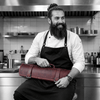 Vintage Leather Knife Roll Bag – Chef Knife Storage & Travel Case - Aaron Leather Goods Inc