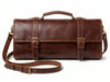 Vintage Leather Knife Roll Bag – Handmade Chef Knife Storage & Travel Case - Aaron Leather Goods Inc