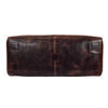 Vintage Leather Weekender Duffel Bag – Large Handmade Travel Bag for Men & Women - Aaron Leather Goods Inc