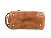 Omaha Leather Toiletry Bag - Copper Brown