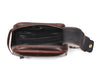 Omaha Leather Toiletry Bag - Walnut Brown