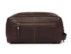 Barcelona Leather Toiletry Bag - Walnut Brown