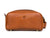 Omaha Leather Toiletry Bag - Cinnamon Brown