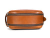 Omaha Leather Toiletry Bag - Cinnamon Brown