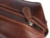 Normandy Leather Toiletry Bag – Walnut Brown