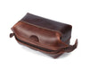 Normandy Leather Toiletry Bag – Walnut Brown