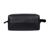 Normandy Leather Toiletry Bag - Raven Black