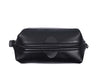 Normandy Leather Toiletry Bag - Raven Black