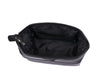 Normandy Leather Toiletry Bag - Raven Black