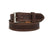 Harrison Leather Belt - Dark Brown