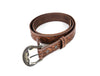 Carmel Leather Belt & Wallet Gift Combo - Brown