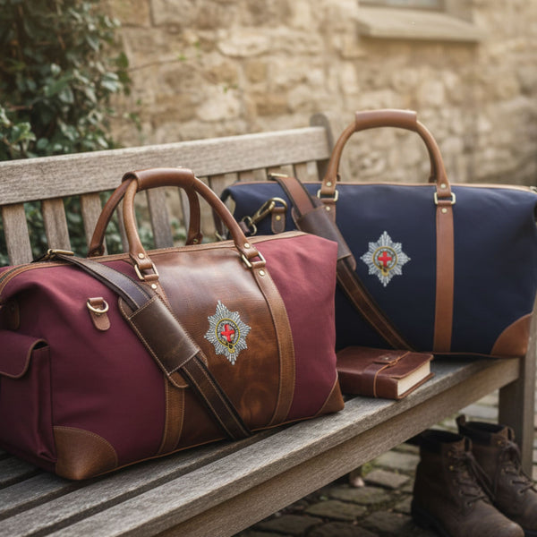 Canvas & Leather Duffle Bag – Weekend Travel Companion - Aaron Leather Goods