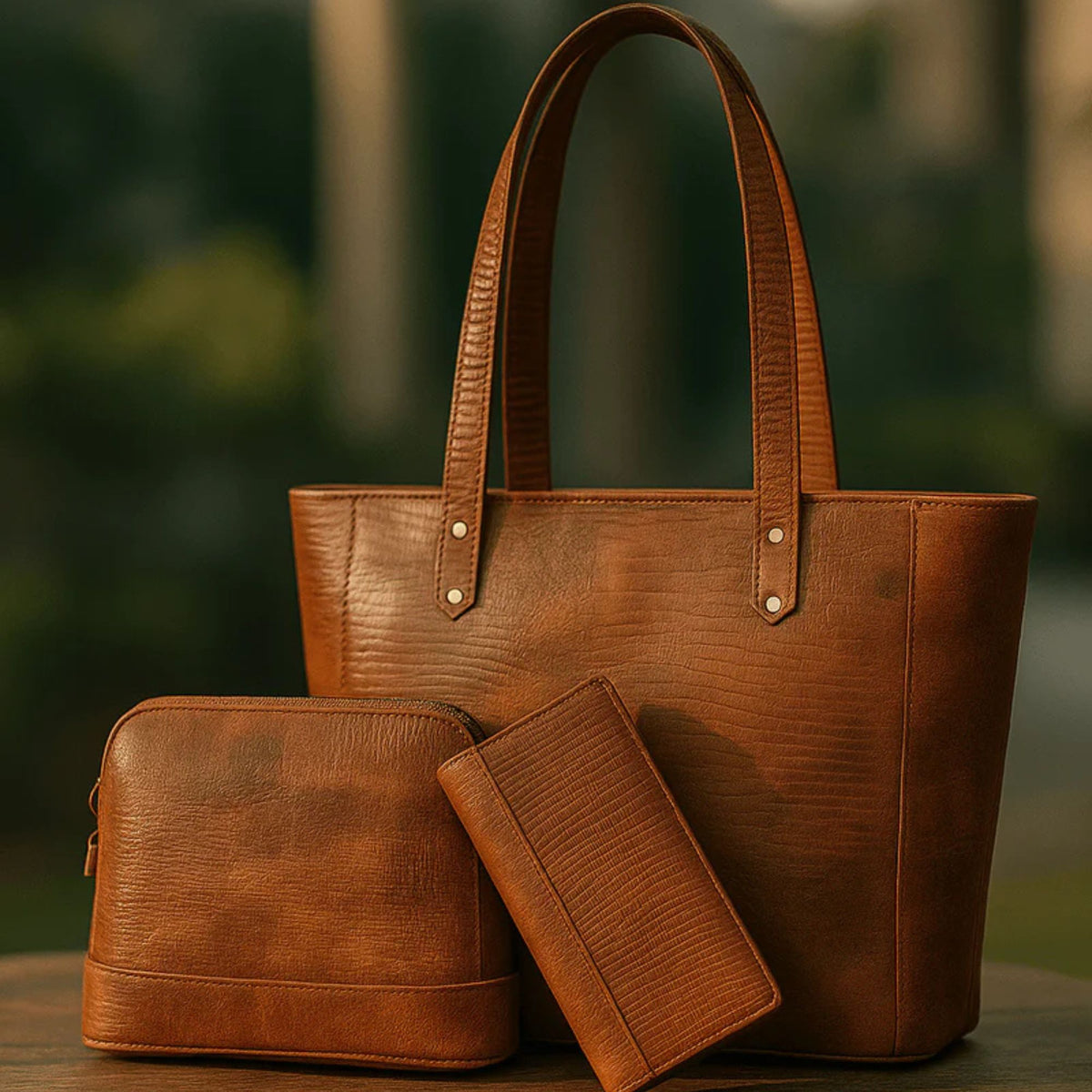 Mieres Travel Tote Bag Combo – Gingerbread