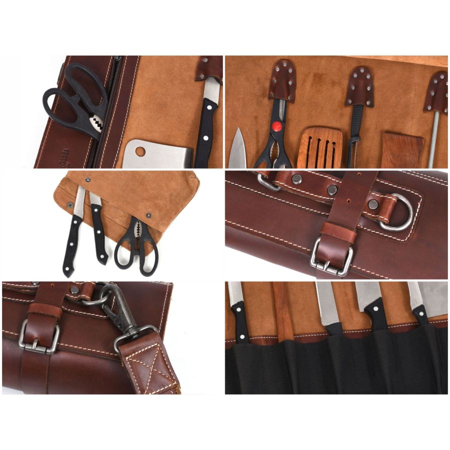The Professional's Leather Knife Roll, Personalization